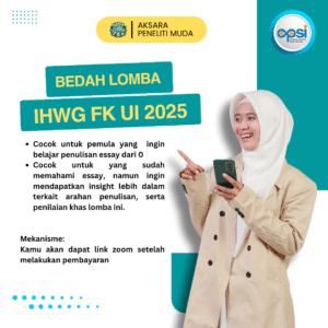 Bedah Lomba IHWG FK UI (Bimbingan Bersama maksimal 10 orang)